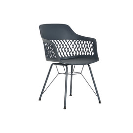 SILLA PP METAL 57X57X80,5 AZUL MARINO