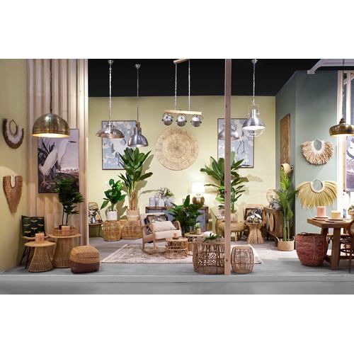 MESITA AUXILIAR SET 2 RATAN 50X50X41,5 NATURAL