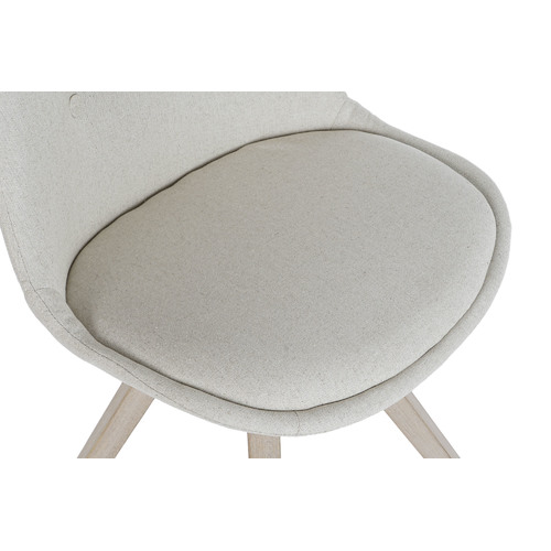SILLA ROBLE POLIESTER 48X55X84 BEIGE