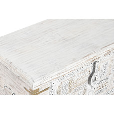 BAUL MANGO METAL 80X40X45 BLANCO