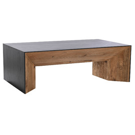 MESA CENTRO MADERA RECICLADA PINO 135X75X45 MARRON