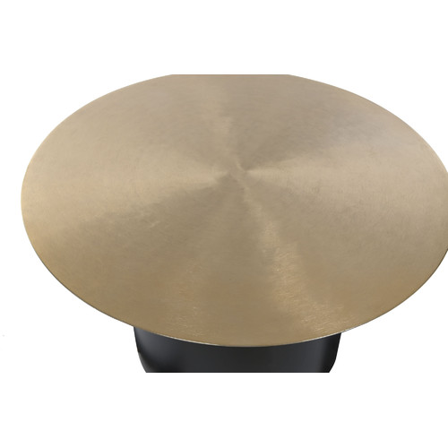 MESITA AUXILIAR HIERRO 76X76X46 DORADO