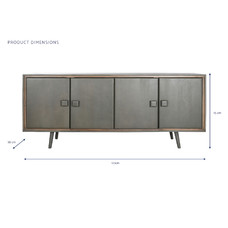 BUFFET MADERA JAMUN 177X38X75