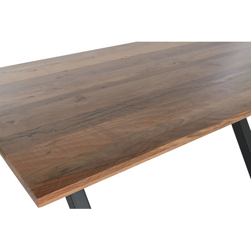 MESA COMEDOR METAL JAMUN 180X90X75 NATURAL