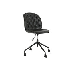 SILLA PP METAL 47,5X57,5X83 89 RUEDAS NEGRO