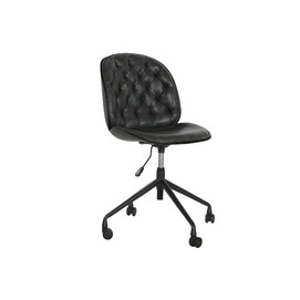 SILLA PP METAL 47,5X57,5X83 89 RUEDAS NEGRO