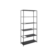 ESTANTERIA METAL 80X30X175 11,00 NEGRO