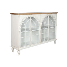 BUFFET ABETO CRISTAL 150X36X104 41,10 BLANCO