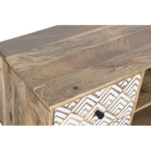 MUEBLE TV MANGO 135X40X55 NATURAL