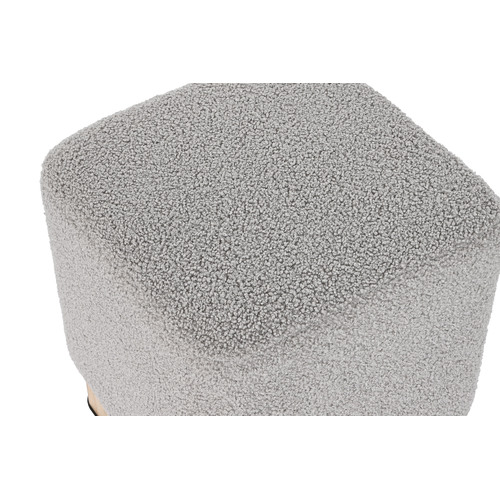 REPOSAPIES POLIESTER 38X38X40 BORREGUITO GRIS