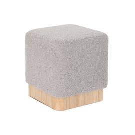 REPOSAPIES POLIESTER 38X38X40 BORREGUITO GRIS