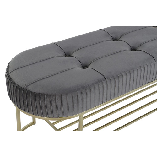 DESCALZADORA POLIESTER METAL 120X40X45 TERCIOPELO