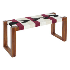 DESCALZADORA ACACIA ALGODON 90X32X43 MARRON