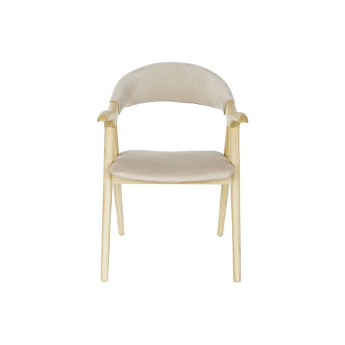 SILLA OLMO POLIESTER 56X54X81 NATURAL