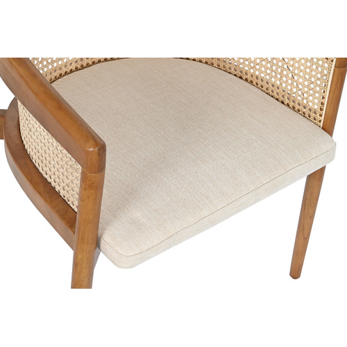 SILLA OLMO RATAN 52X48X71 REJILLA NATURAL MARRON