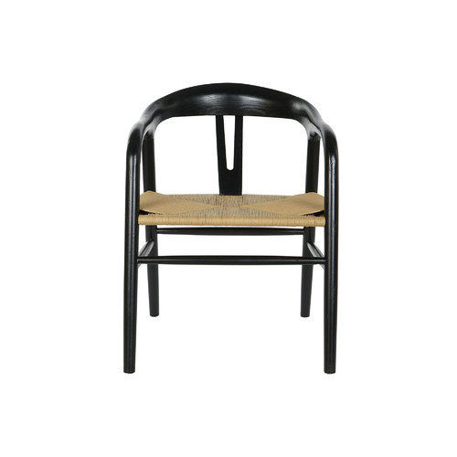 SILLA OLMO FIBRA 57X53X78 NEGRO