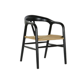 SILLA OLMO FIBRA 57X53X78 NEGRO