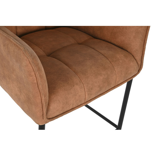 TABURETE MICROFIBRA METAL 59X60X107 SIMIL PIEL