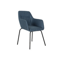 SILLA POLIESTER METAL 55X56X83 AZUL