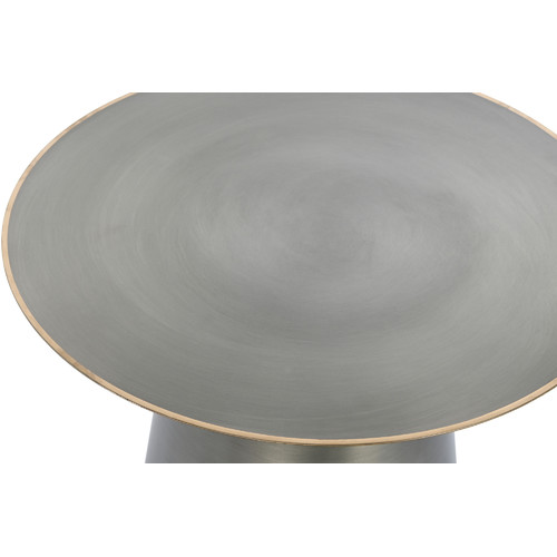 MESITA AUXILIAR METAL 60X60X37 NIQUELADO