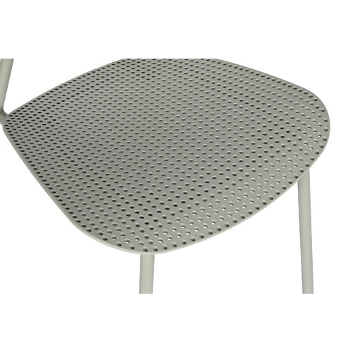 SILLA PP METAL 46X51,5X79 VERDE