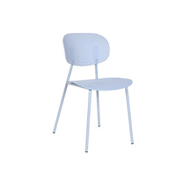 SILLA PP METAL 51,5X46X79 AZUL CELESTE