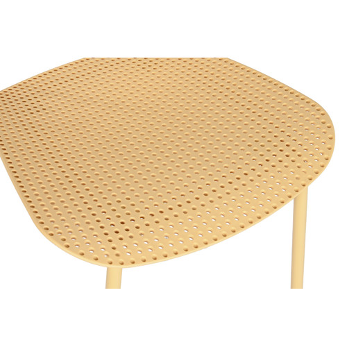 SILLA PP METAL 51,5X46X79 AMARILLO