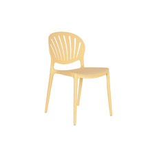 SILLA PP 44,5X55,5X81 TRATAMIENTO UV AMARILLO