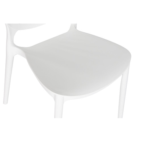 SILLA PP 44,5X55,5X81 TRATAMIENTO UV BLANCO