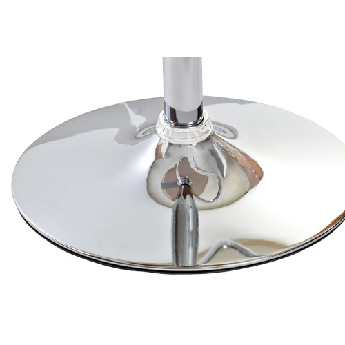 SILLA PU NOGAL 50X52X121 AJUSTABLE CREMA