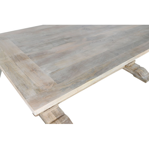 MESA COMEDOR MADERA MACIZA MANGO 215X100X76 DECAPE
