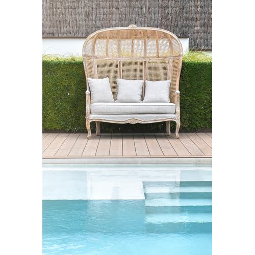 SOFA MADERA ENEA 125X58X155 ALGODON NATURAL