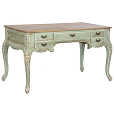 ESCRITORIO MADERA MACIZA 133X68X75 35,00 DECAPE