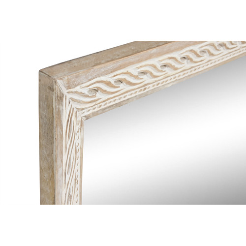 ESPEJO MANGO ESPEJO 92X6X92 BLANCO