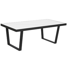 MESA CENTRO METAL CERAMICA 120X60X43 23,35 NEGRO