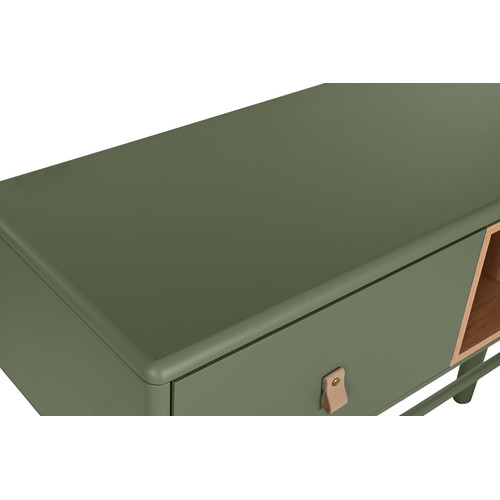 CONSOLA MDF PU 120X35X90 VERDE