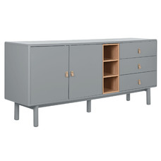 BUFFET MDF PU 180X40X75 65,74 GRIS