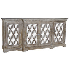 BUFFET MANGO ESPEJO 217X51X98 84,15 ENVEJECIDO