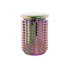 MESITA AUXILIAR PORCELANA 31X31X43 IRIDISCENTE