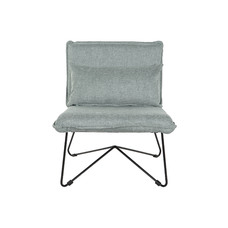 SILLON POLIESTER METAL 66X78X75 CON COJIN