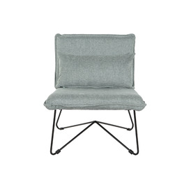 SILLON POLIESTER METAL 66X78X75 CON COJIN