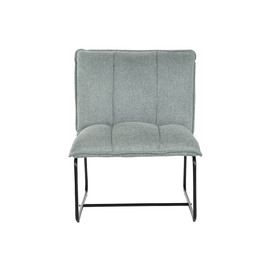 SILLON POLIESTER METAL 66X71X77 VERDE