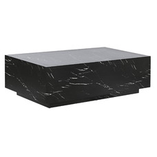 MESA CENTRO MDF 120X60X35 32,10 SIMIL MARMOL NEGRO