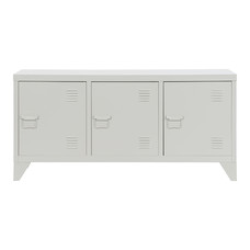 MUEBLE TV METAL 120X40X58 TAQUILLA BLANCO