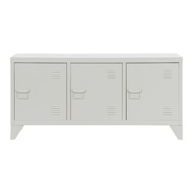 MUEBLE TV METAL 120X40X58 TAQUILLA BLANCO