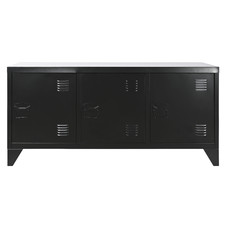 MUEBLE TV METAL 120X40X58 TAQUILLA NEGRO