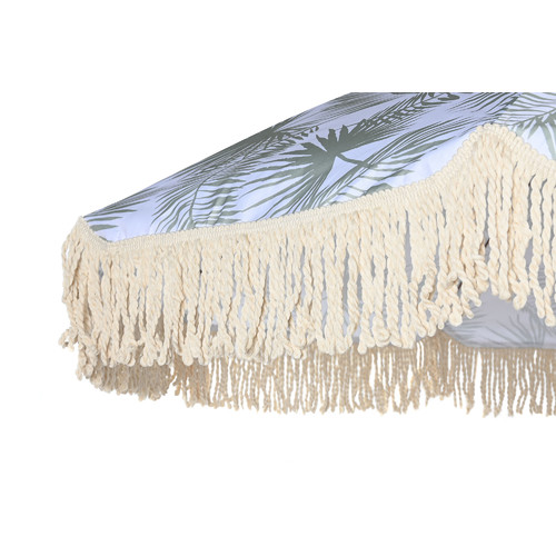 PARASOL ALGODON ACERO 180X180X1 BLANCO