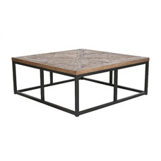 MESA CENTRO MADERA METAL 120X120X47,5 33,00 MESA CENTRO MADERA METAL 120X120X47,5 33,00