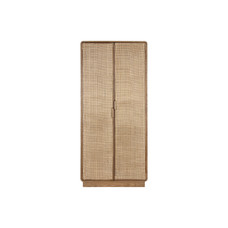 ARMARIO ROBLE RATAN 91X45X203 VENEER NATURAL