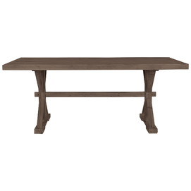 MESA COMEDOR MADERA 200X100X80 38,12 NATURAL